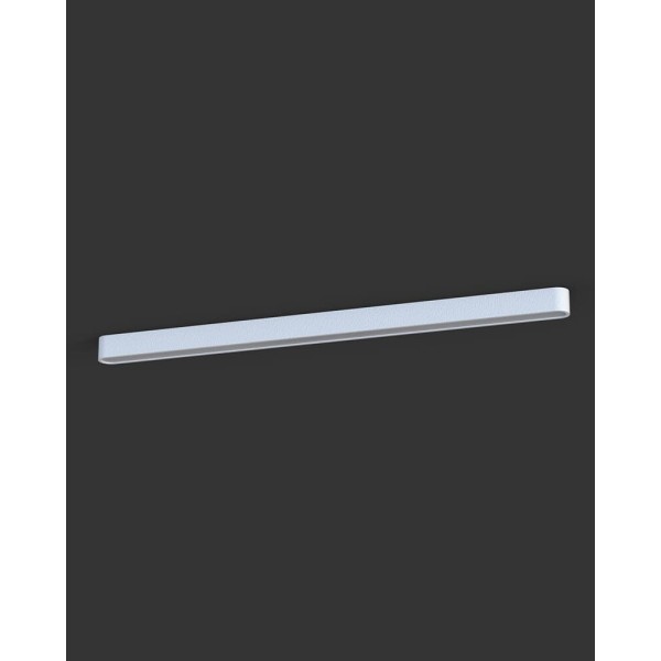 Потолочный светильник Nowodvorski 7536 Soft LED T8LED 1x22W 3000K 3200Lm IP20 белый - фото №1