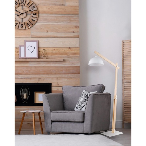 Торшер TK Lighting 5592 Oslo E27 1x15W IP20 белый - фото №2