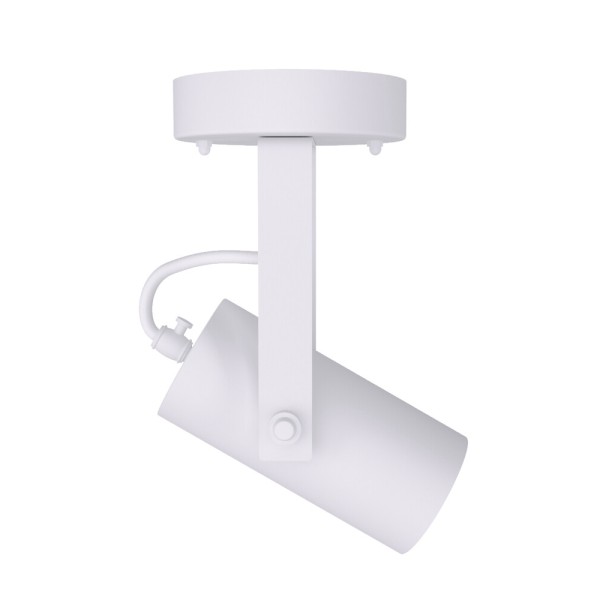 Светильник поворотный, спот Pikart 24591-1 VSimple GU10 1x60W IP20 белый - фото №1
