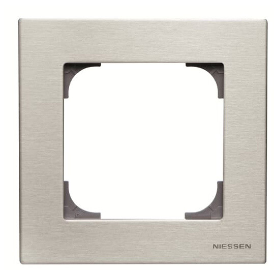 Одноместная рамка ABB Sky 2CLA857100A1401 8571 AI (сталь)