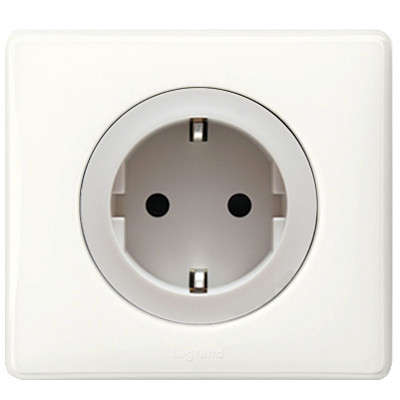 Рамка одинарная Legrand Celiane белый глянец - фото №2