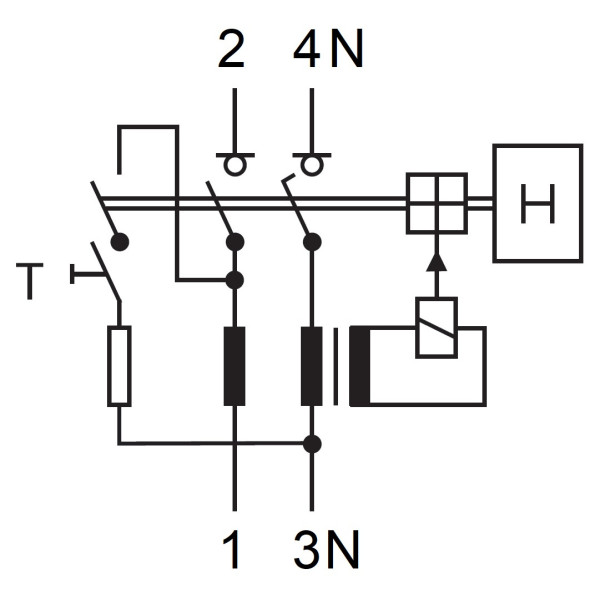 ПЗВ Schrack BC606203 6кА 63А 30мА 1Р+N тип AC - фото №5