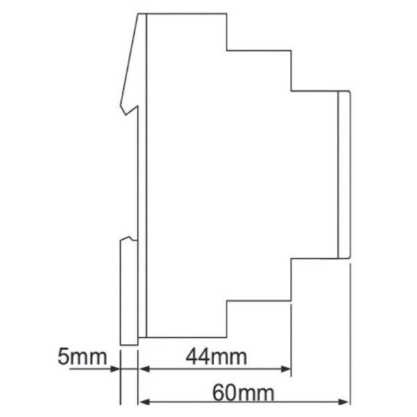 Однофункціональне реле часу із затримкою включення Schrack ZR5E0011 240В AC/DC 8А - фото №1
