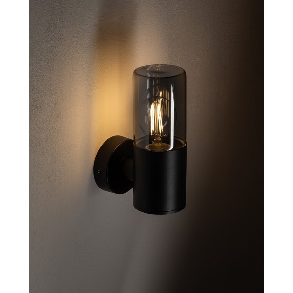 Вуличний світильник Nowodvorski 11371 Ida I E27 1x10W IP44 чорний - фото №2