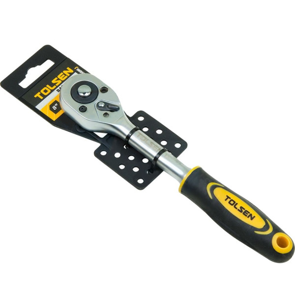 Рукоятка с храповым механизмом Tolsen (15119) 3/8" «Профи» - фото №4