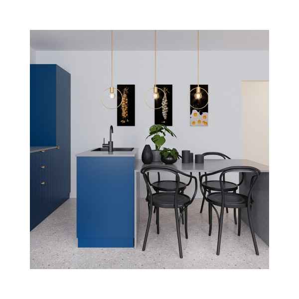 Подвесной светильник, люстра Pikart 5265-2 Aro E27 1x60W IP20 Латунный - фото №1