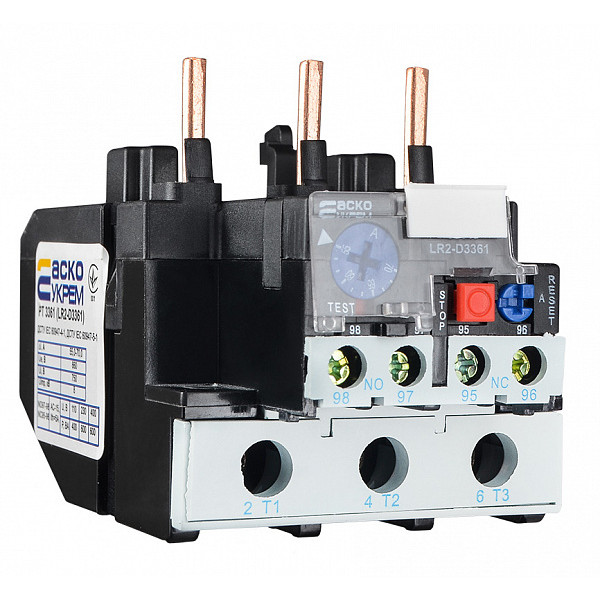 Тепловое реле Аско-Укрем PT 3361 55,0-70,0А LR2-D3361 (A0040060021)