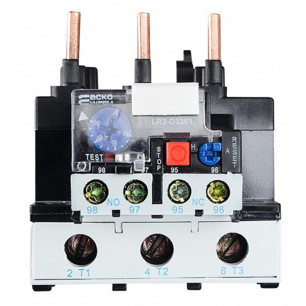 Тепловое реле Аско-Укрем PT 3361 55,0-70,0А LR2-D3361 (A0040060021) - фото №2