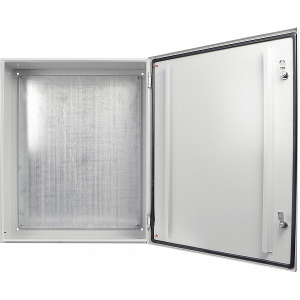 Металевий корпус Аско-Укрем Ubox з монтажною панеллю 700х500х300мм IP54 - фото №2