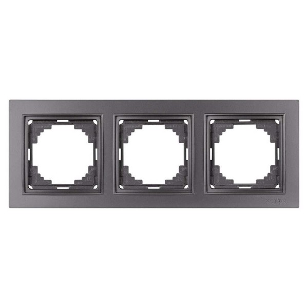 Рамка Nilson Thor антрацит 3-на ( 27160093 )