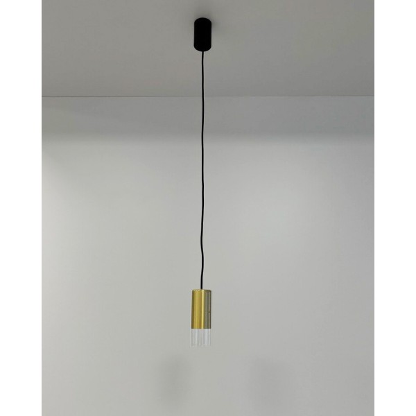 Подвесной светильник, люстра Nowodvorski 37870 Cylinder S GU10 1x10W IP20 латунный - фото №2