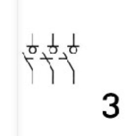 Выключатель нагрузки ETI 002423321 SV 316 3р 16A - фото №2