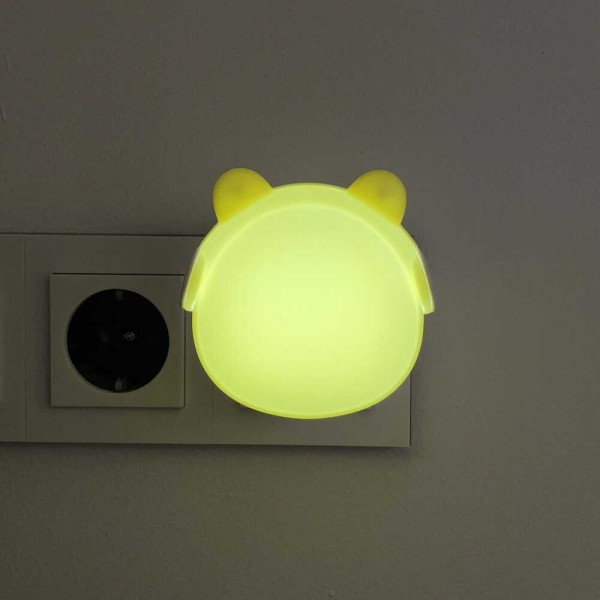 Нічник LED SONIC 0,6W із сутінковим сенсором жовтий Violux ( 310303 ) - фото №3