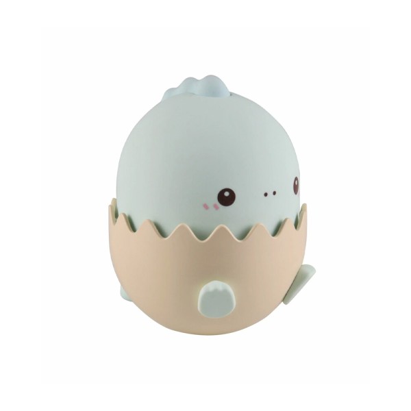 Нічник Динозаврик блакитний, настільна лампа з акумулятором Goldlux 326980 Baby Dino LED 1x0.75W 3000K+RGB IP20