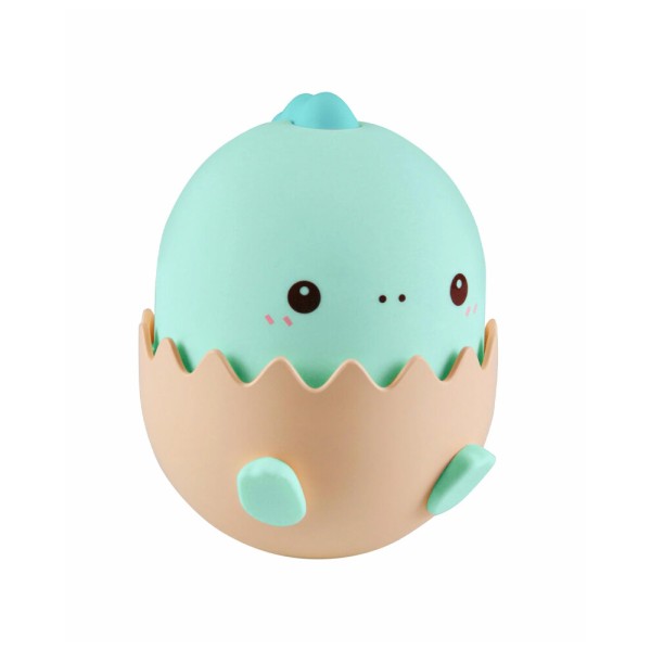 Нічник Динозаврик блакитний, настільна лампа з акумулятором Goldlux 326980 Baby Dino LED 1x0.75W 3000K+RGB IP20 - фото №1