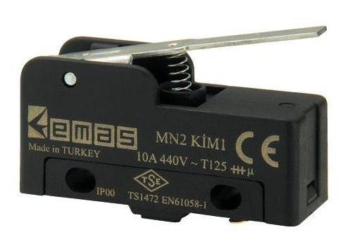 Кінцевий міні вимикач під пайку EMAS MN2KIM1