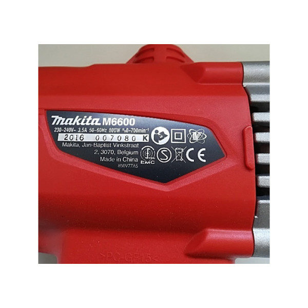 Миксер строительный Makita M6600 800Вт - фото №2