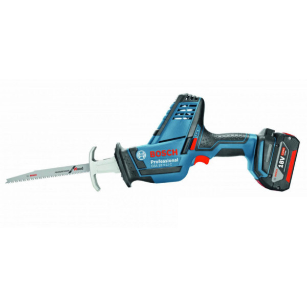 Пила сабельная Bosch GSA 18 V-LI C - фото №1