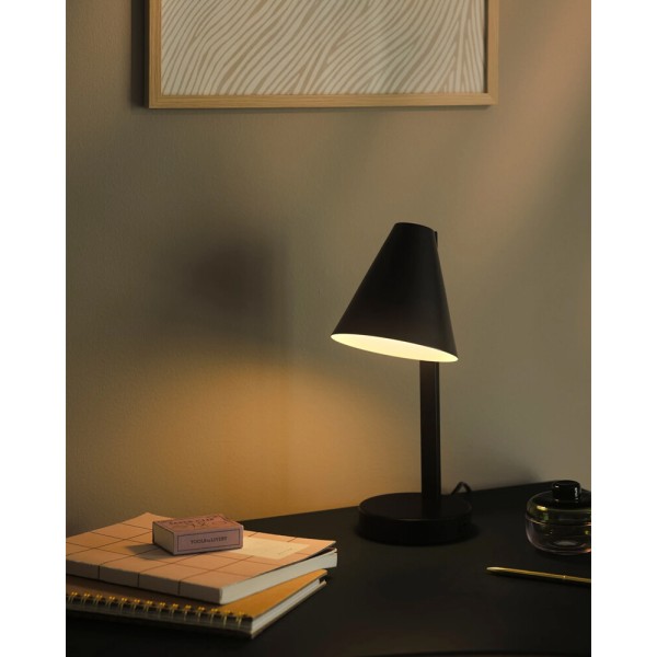 Настільна лампа Nordlux 2512305003 Wilmer E14 1x40W IP20 чорна - фото №1