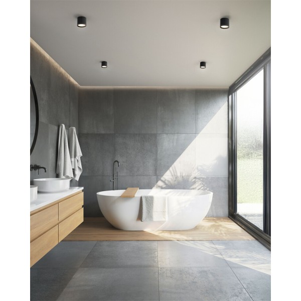 Точковий світильник TK Lighting 10594 Vivo GX53 1x11W IP44 чорний - фото №2