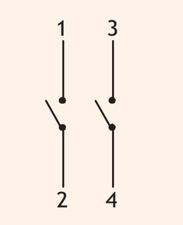 Кулачковый переключатель ETI 004773063 CS 32 91 U LK 2p «0-1» 32A - фото №3