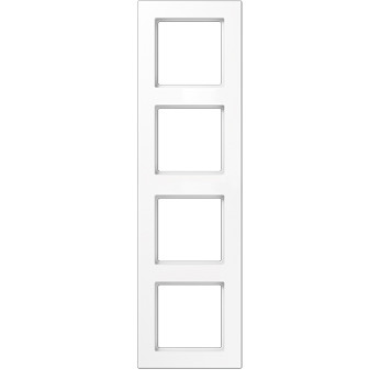 Рамка 4-постова Jung A creation AC584WW білий