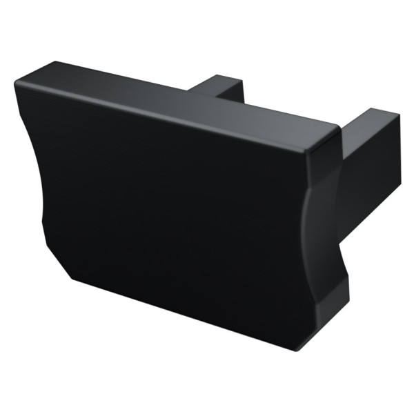 Заглушка Lumines для X без отвору чорний - фото №2