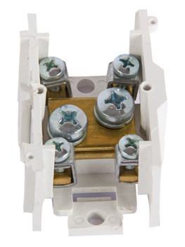 Проходная клеммная колодка E.Next e.tc.main.brass.35 1х35мм.кв./4х6мм.кв. (p0820001)