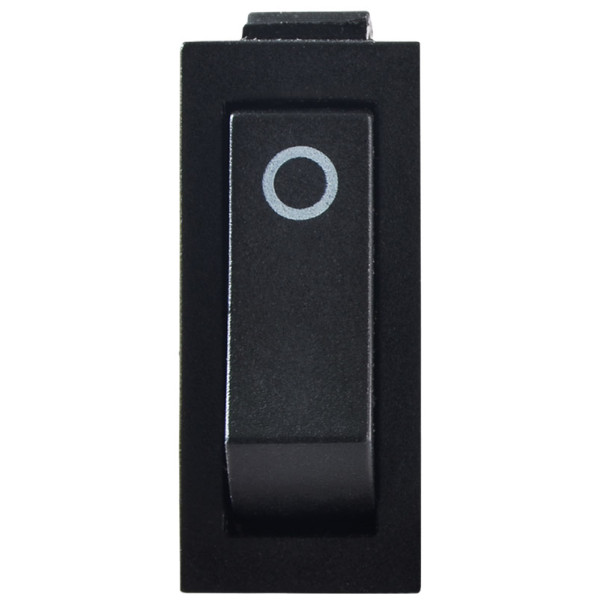 Переключатель Аско-Укрем KCD3-101 B/B (0-I) черный (A0140040025) - фото №1