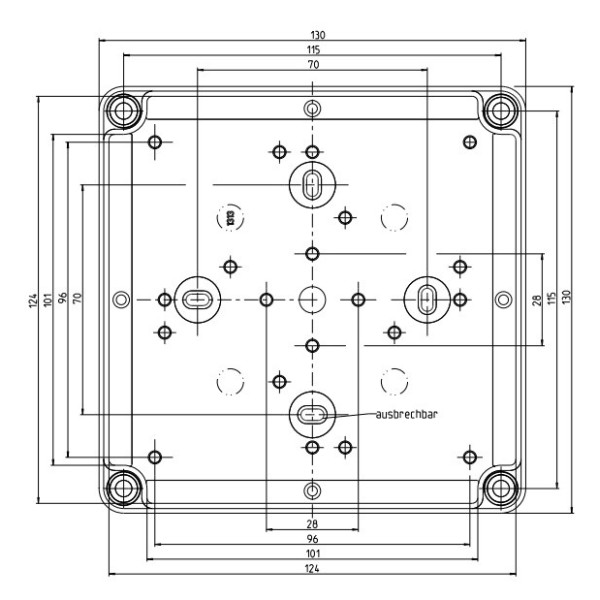 Клеммная коробка Spelsberg RK 4/12-12х4² (sp61501201) IP66 с клеммником - фото №2