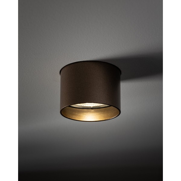 Точковий світильник Nowodvorski 10806 Mono Slide Trimless GU10 1x10W IP20 шоколадний - фото №1