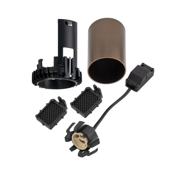 Точковий світильник Nowodvorski 10806 Mono Slide Trimless GU10 1x10W IP20 шоколадний - фото №3