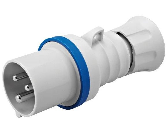 Переносная вилка GEWISS IP44 2P+E 16A 230В (GW60004H)