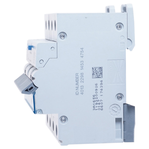 Диференціальний автоматичний вимикач Hager ADM466C 6kA C-16A 30mA - фото №1