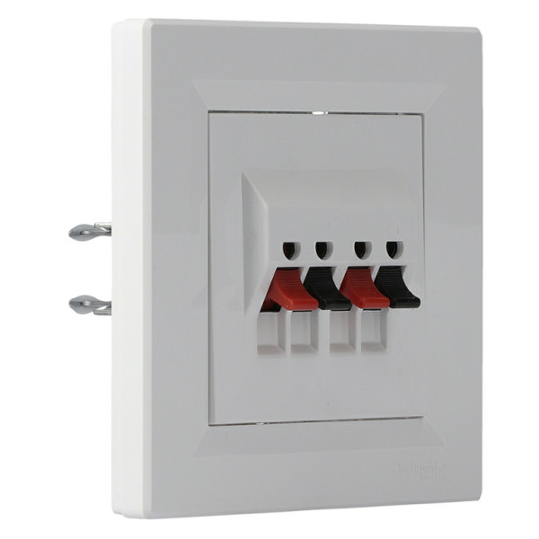 Аудіорозетка біла Asfora, EPH5700121 - фото №1