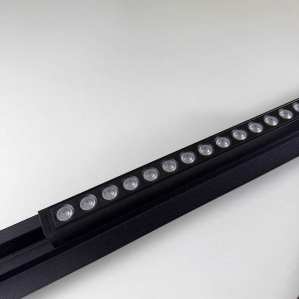 Магнітний трековий світильник UST-GR 18W 4000K 48V IP20 чорний Violux ( 320113 ) - фото №2