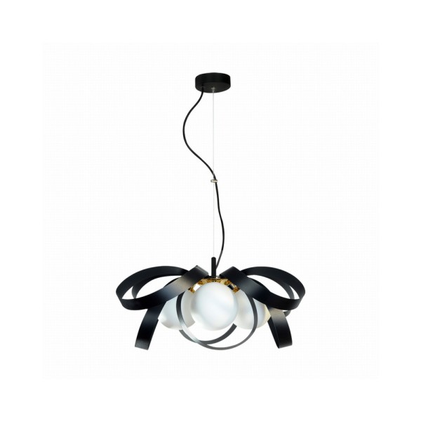 Люстра Zuma Line 1139 Nela E14 4x40W IP20 Чорна