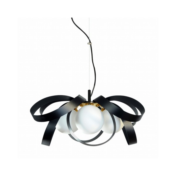 Люстра Zuma Line 1139 Nela E14 4x40W IP20 Чорна - фото №1