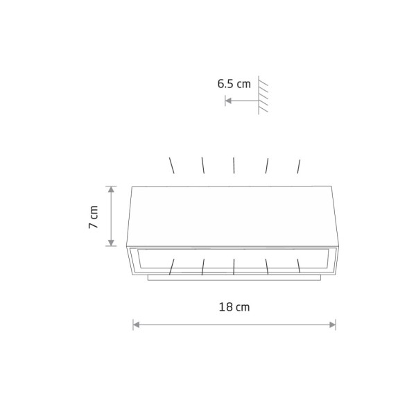 Вуличний світильник Nowodvorski 9122 Unit LED 2x5W 3000K 727Lm IP54 чорний - фото №4