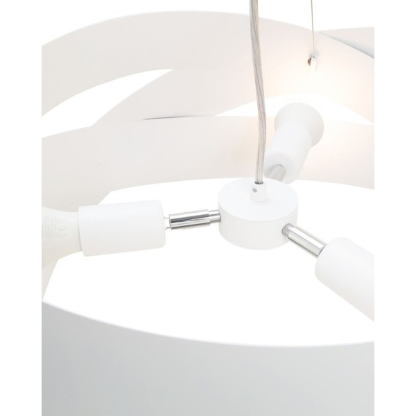 Підвісний світильник, люстра Zuma Line 5905616070452 Tornado E27 3x40W IP20 білий - фото №3