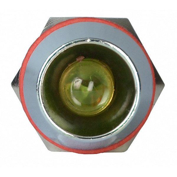 Сигнальна арматура Аско-Укрем AD22C-10 220В АС жовта (A0140030122) - фото №2