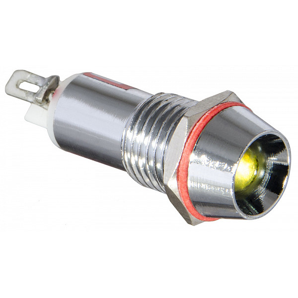 Сигнальна арматура Аско-Укрем AD22C-10 220В АС жовта (A0140030122) - фото №3