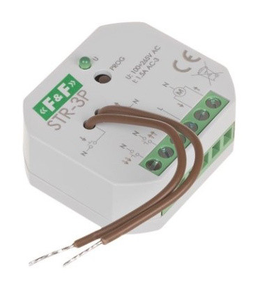 Бездротове реле керування F&F STR-3P 100-265В AC/DC АC-1/АC-3 8А - фото №1