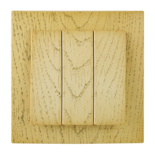 Выключатель Nilson Touran клен 3кл ( 24281066 )