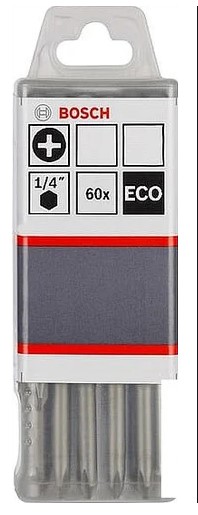 Біти Bosch ECO PZ2х49мм (60шт) - фото №1