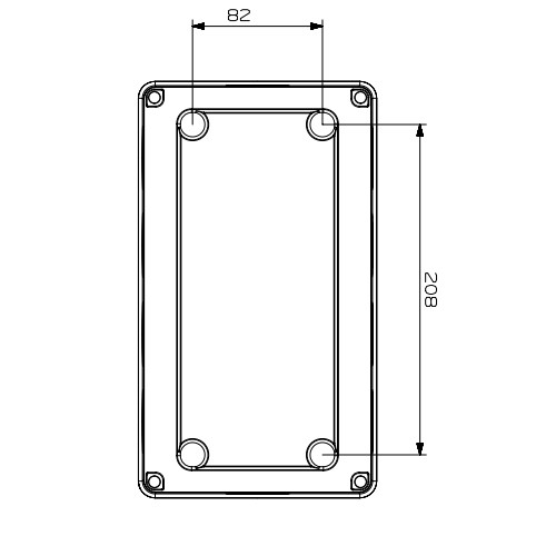 Монтажный набор ADAL PANO MD9211 6м и 1 силовая розетка 260x150x120мм IP54 - фото №3
