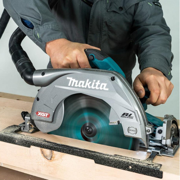 Аккумуляторная ручная дисковая пила Makita HS011GT201 XGT 40 В 270мм - фото №8