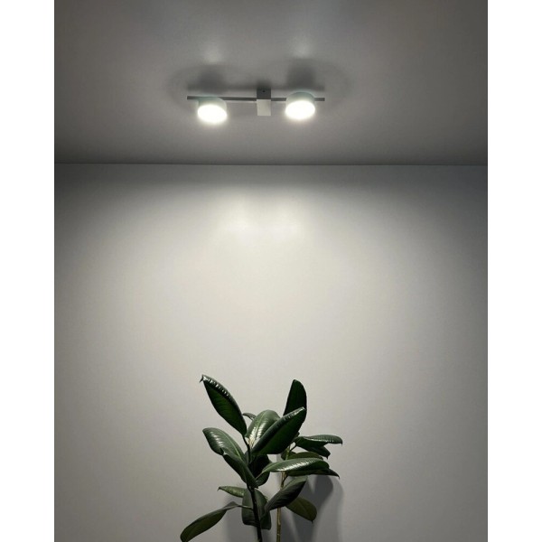 Потолочный светильник Nowodvorski 8270 Pills GX53 2x12W IP20 белый - фото №2