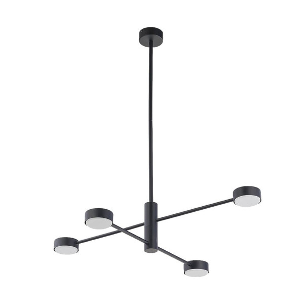 Люстра Nowodvorski 7945 Orbit GX53 4x8W IP20 Чорна