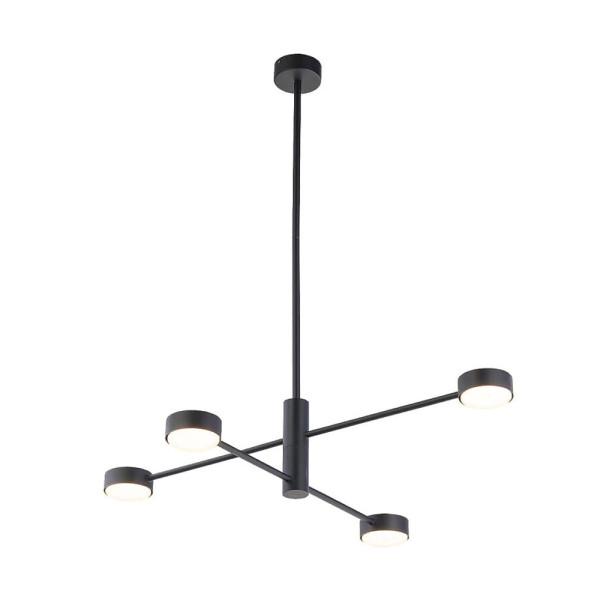 Люстра Nowodvorski 7945 Orbit GX53 4x8W IP20 Чорна - фото №1